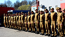 Strażacy do zadań specjalnych. Elitarna jednostka na poligonie w Orzyszu Strażacy do zadań specjalnych. Elitarna jednostka na poligonie w Orzyszu